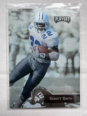 1993 Playoff Emmitt Smith #10 - Dallas Cowboys - Image 1 of 2