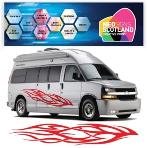 CARAVAN MOTORHOME CAMPER VAN GRAPHICS DECALS STICKERS 30 VITO TRANSIT SPRINTER - Picture 1 of 2