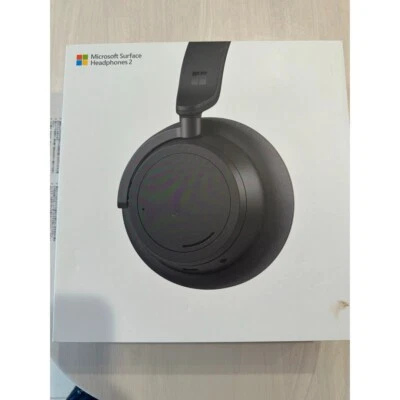 [Used] Microsoft Surface Headphones 2 ‎QXL-00015 Wireless Noise Cancelling Black - Image 1 of 4