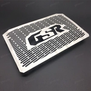 Brand new Suzuki GSR400/600 Stainless Radiator Grille Guard Cover Fit 2006-2012 - Foto 1 di 6
