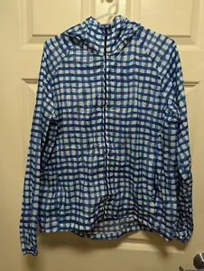MARNI x UNIQLO HTF Hand-Paint Print Packable Windbreaker Men's Jacket S Blue - Picture 1 of 14