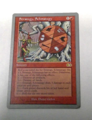 MTG - Strategy, Schmategy x1 - Unglued - 1 Lightly Played - English - Image 1 of 2