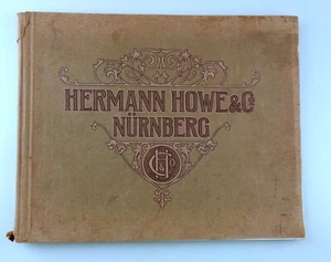 Katalog HERMANN HOWE Nürnberg FRISEUR-Artikel um 1910 barber Catalog Coiffeur - Bild 1 von 20