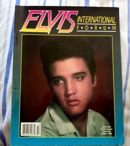 ELVIS PRESLEY INTERNATIONAL FORUM MAGAZINE 1995 USA - Imagen 1 de 2