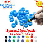 50Pcs Dental Clinc Silicone Code Rings Large ∅ 6.5MM Ortho Hygienist Instrument