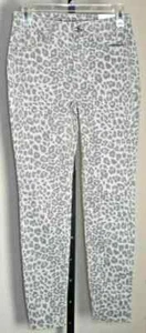 White House Black Market Women's Leopard Print Pants Size 00 NWT - Picture 1 of 2