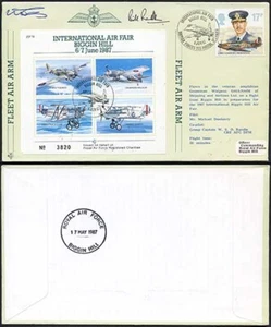 JSF19b International Air Fair Biggin Hill Signed by Pilot and Co-Pilot - Picture 1 of 1