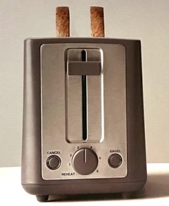 2-slice toaster in gray - by Figmint - Picture 1 of 4