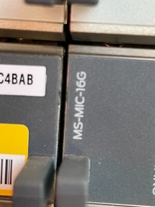 Juniper MS-MIC-16G Multi Services EXP Module MIC MX5 MX10 MX40 MX80 MX240 MX480 - Picture 1 of 1