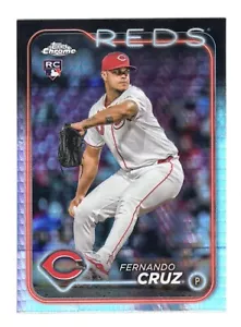 Fernando Cruz - 2024 Topps Chrome Update RC #USC131 - RIFRATTORE PRISMATICO - Foto 1 di 2