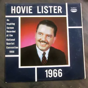 Southern Gospel Statesmen Quartet Hovie Lister 1966 NQC Sermon VG - Picture 1 of 2