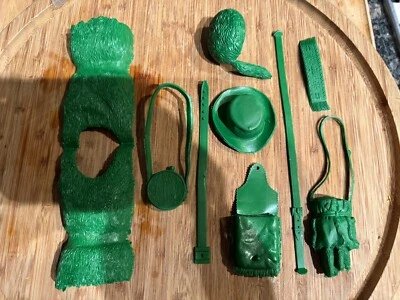 Equipo blando Marx Daniel Boone Bill Buck para figuras de 12 pulgadas reediciones verde. Foto 1 de 4