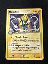 Manectric PRERELEASE Stamped Promo EX Deoxys Pokemon Card 38/107