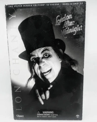 London After Midnight 1/6 Lon Chaney 12" action Figure SIDESHOW in box Cover