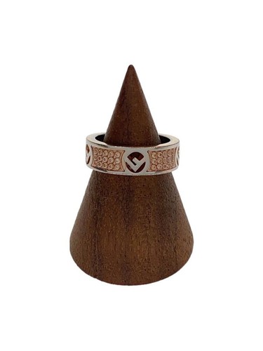 Anello FENDI Fiz Taglia 10 PNK Donna