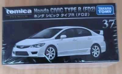 Coche modelo diecast Takara Tomy Tomica Premium #37 Honda Civic Type R (FD2) 1/64 Foto 1 de 4