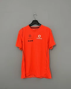 Formula 1 F1 Vodafone Mclaren Mercedes Shirt Jersey Big Logo Size XXL - Picture 1 of 8