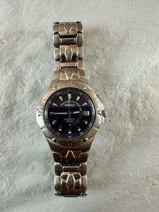 Reloj Pulsera Seiko Kinetic 32R7-G.I Acero Inoxidable Pulsera Esfera Azul Descripción - Imagen 1 de 12
