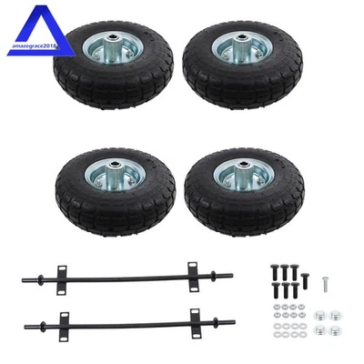 WHEEL KIT FOR 9000 8750 6500 WATT GENERATOR10" New PNEUMATIC NO GENERATOR - Image 1 of 4