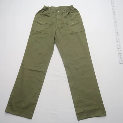 Boy Scouts of America BSA Uniform Pants Size 34 x 34 Green Vintage Cargo - Image 1 of 4