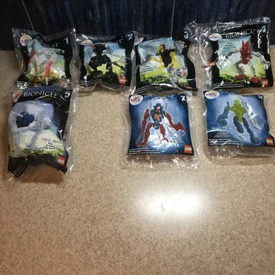 Lego Bionicle McDonald’s Toys 2008 juego de 7 sin abrir Foto 1 de 4