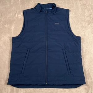 Good Good Golfweste Herren 2XL dunkelblau gesteppt Performance durchgehender Reißverschluss Stehkragen - Bild 1 von 13