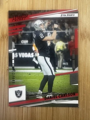 2022 Panini Prestige - Daniel Carlson #178 Xtra Points Red  359/449 - Image 1 of 2