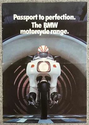BMW Motorcycle Range Sales Brochure Nov 1977 Ref 711.20.05.20.11/77 R100RS R100S - Image 1 of 3