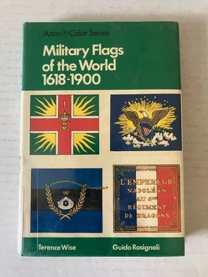 1977 Military Flags of The World 1618-1900 Arco Color Series Hardcover Ex Lib - Image 1 of 4