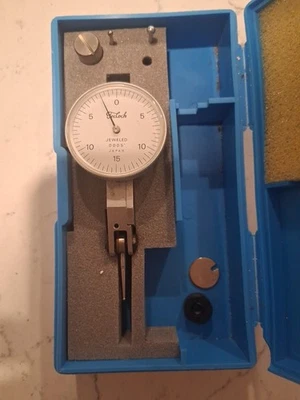 复古 Teclock LTI-352 珠宝表盘指示器 0.0005 英寸日本良好工作 — 第 1/4 张图片