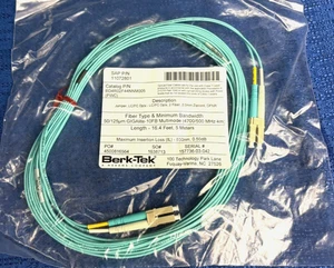 Berk-Tek Jumper LC/PC - LC/PC Duplex Multimode 16,4 Fuß LWL Patchkabel - Bild 1 von 6