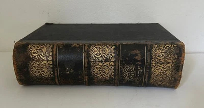 Antique 1899 Ottoman Turkish Dictionary Qamus-i Turki Shems Sa’i Istanbul 1317 Foto 1 de 4