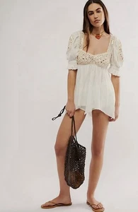 NWT $168 Free People Adelina Mini Top XS - Picture 1 of 13