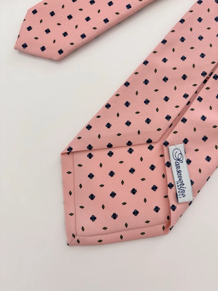 Cravatta Sanseverino 157 Cm Originale  100% seta silk nektie krawatte cravate - Immagine 1 di 4