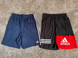 Boys Adidas Shorts lot of 2 XL 18/20 Excellent - Picture 1 of 3