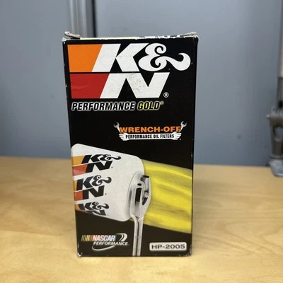 K&N Performance Gold HP-2005 Oil Filter 2014 2015 VW Jetta S GLI Audi 5000 S CS - image 1 of 4