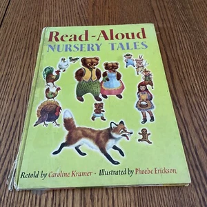 Vintage 1957 Random House ~ Read-Aloud Nursery Tales - Foto 1 di 6