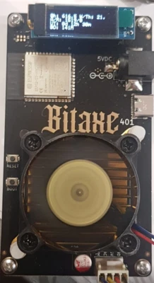 Bitaxe Supra 401 Asic Miner BM1368PB Solo Bitcoin Miner -- NEU -- - Bild 1 von 4