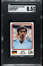 1994 Panini World Cup Story #73 Gerd Muller SGC 8.5 Sonric’s Back Pop1 Highest