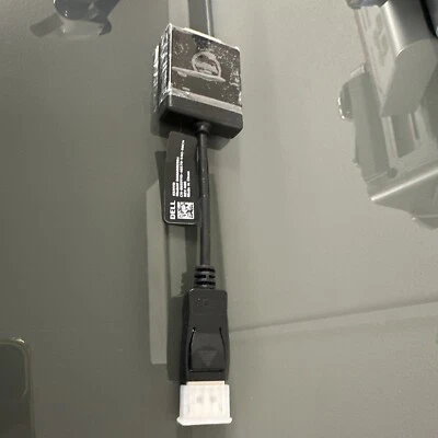 Dell DisplayPort to DVI (Single Link) Adapter Cable Converter DP to DVI-D KKMYD - Image 1 of 3