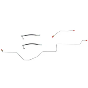 Rear Axle Brake Lines For Dodge Ram 1500 2002-08 9.25" Rear Disc WRA0201OM - Picture 1 of 1