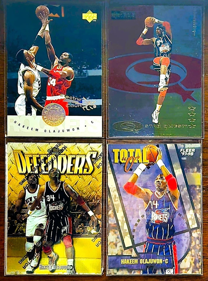 Assorted Hakeem Olajuwon NBA Cards (You Pick) Base, Inserts, SP's HOF - Image 1 of 1