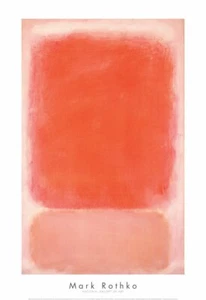 Red and Pink on Pink, c. 1953 by Mark Rothko Art Print Abstract Poster 22x32 - Picture 1 of 1