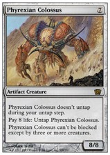 1x Phyrexian Colossus NM, English MTG 8th Edition