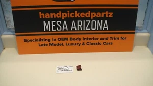 1995-1997 LINCOLN TOWN CAR INTERIOR DOOR PULL HANDLE STRAP COVER MAROON - Picture 1 of 3