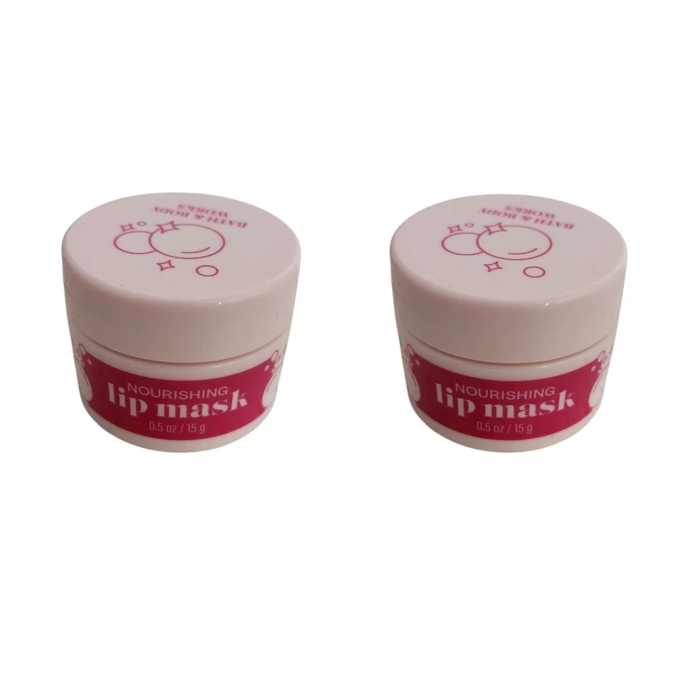 НАБОР ИЗ 2 новых масок для губ Bath & Body Works CHAMPAGNE TOAST 0,73 унции/21 г запечатанные - Изображение 1 из 1