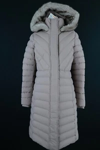 ABERCROMBIE & FITCH DAMEN DIE A&F PARKA MANTEL JACKE BEIGE GRÖSSE MEDIUM - Bild 1 von 5