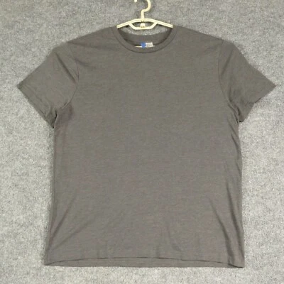H&M Shirt Mens Extra Large Grey Short Sleeve Crew Neck Pullover T Shirt - Image 1 of 4