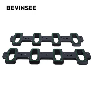 For LS3 ZL1 CTS-V Supercharger Adapter Plates to Cathedral Port Cylinder Head - Picture 1 of 9