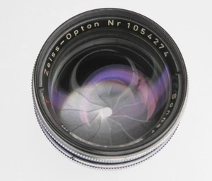 Contax RF Carl Zeiss 50mm f1.5 Sonnar Opton T*  #1054274 - Picture 1 of 12